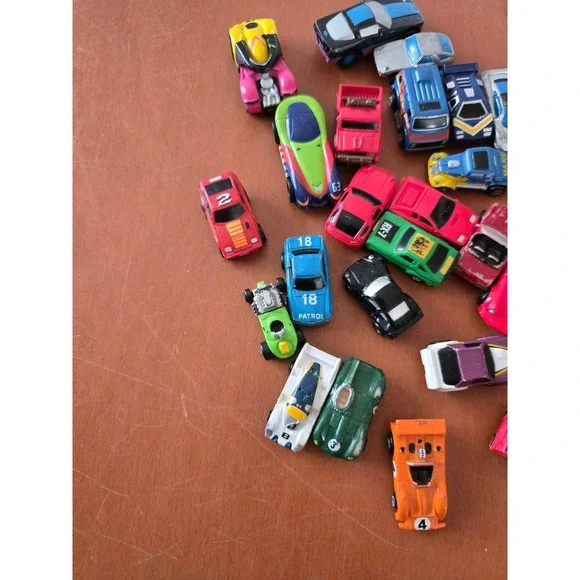 Vintage Micro Machines Mini Diecast Car Lot 1980s 1990s Toy Vehicles 30+ Piece - Picture 2 of 3